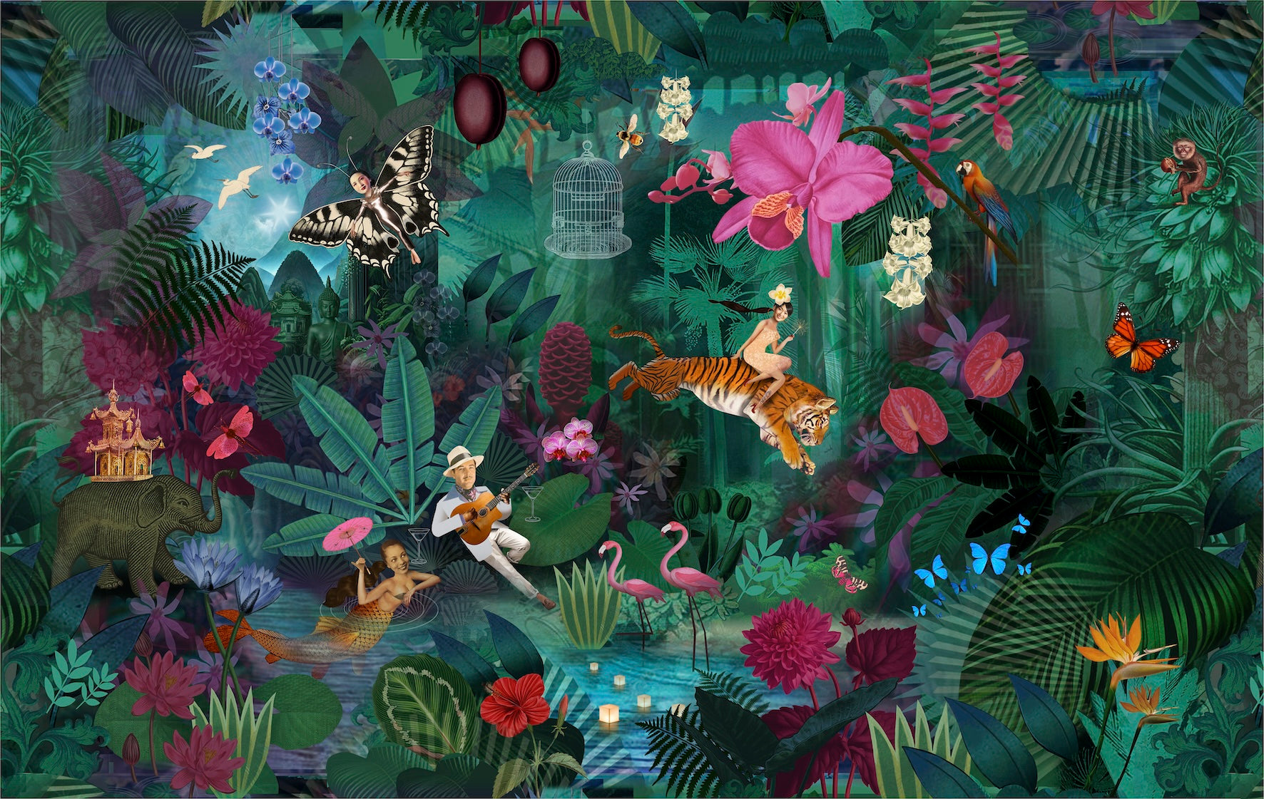 Django’s Tiger [Print + Wallpaper]