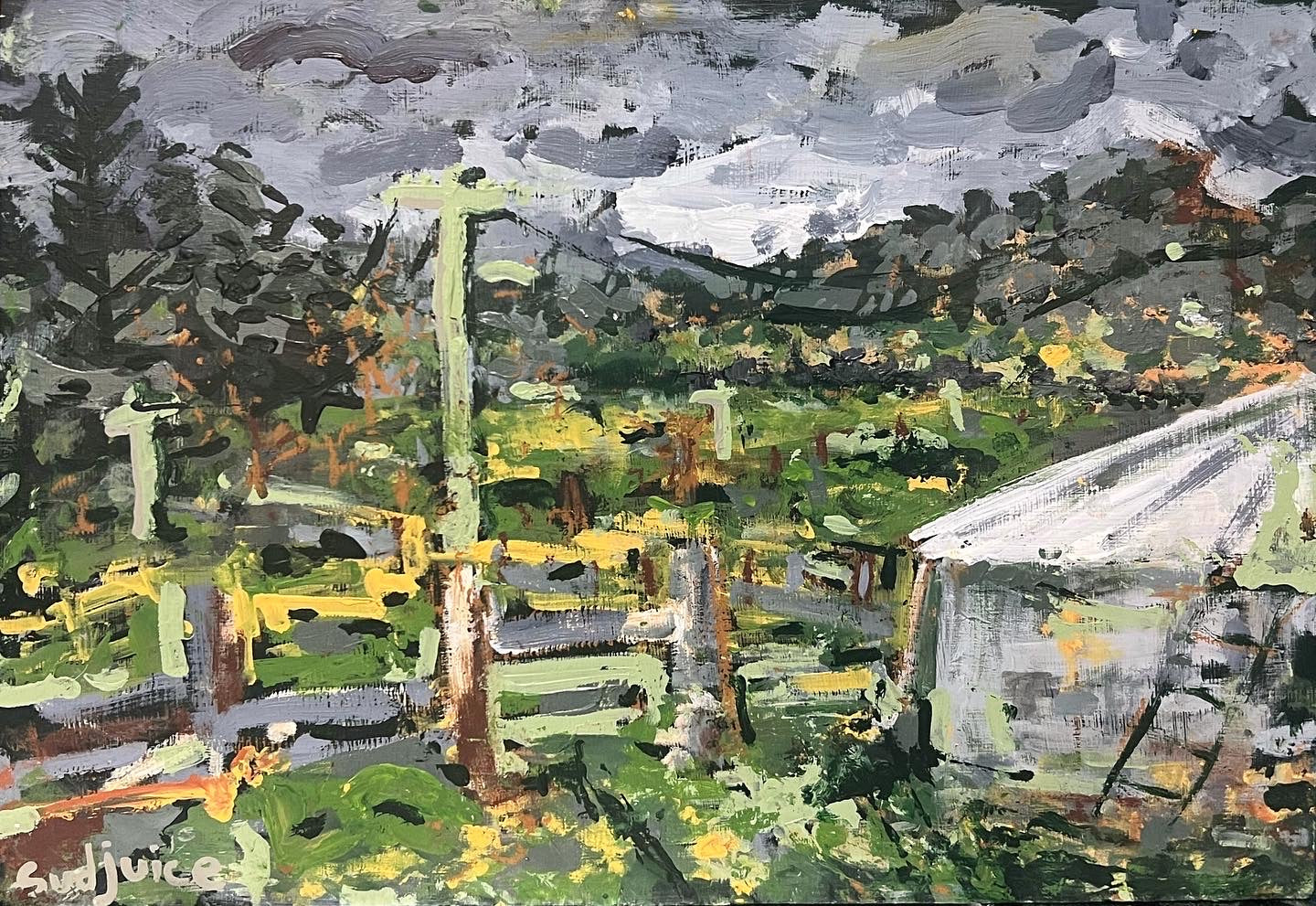 Greg a.k.a Outside the studio window, Bundanon